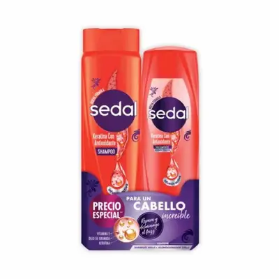 SHAMPOO SEDAL 400 ML + ACONDICIONADOR 340 ML